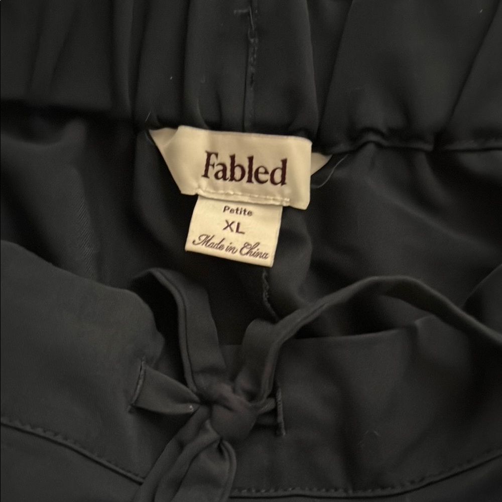 Scrub pants Fabled brand petite XL navy
